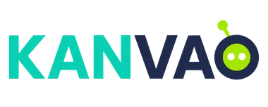 Full-color Kanvao logo on light background